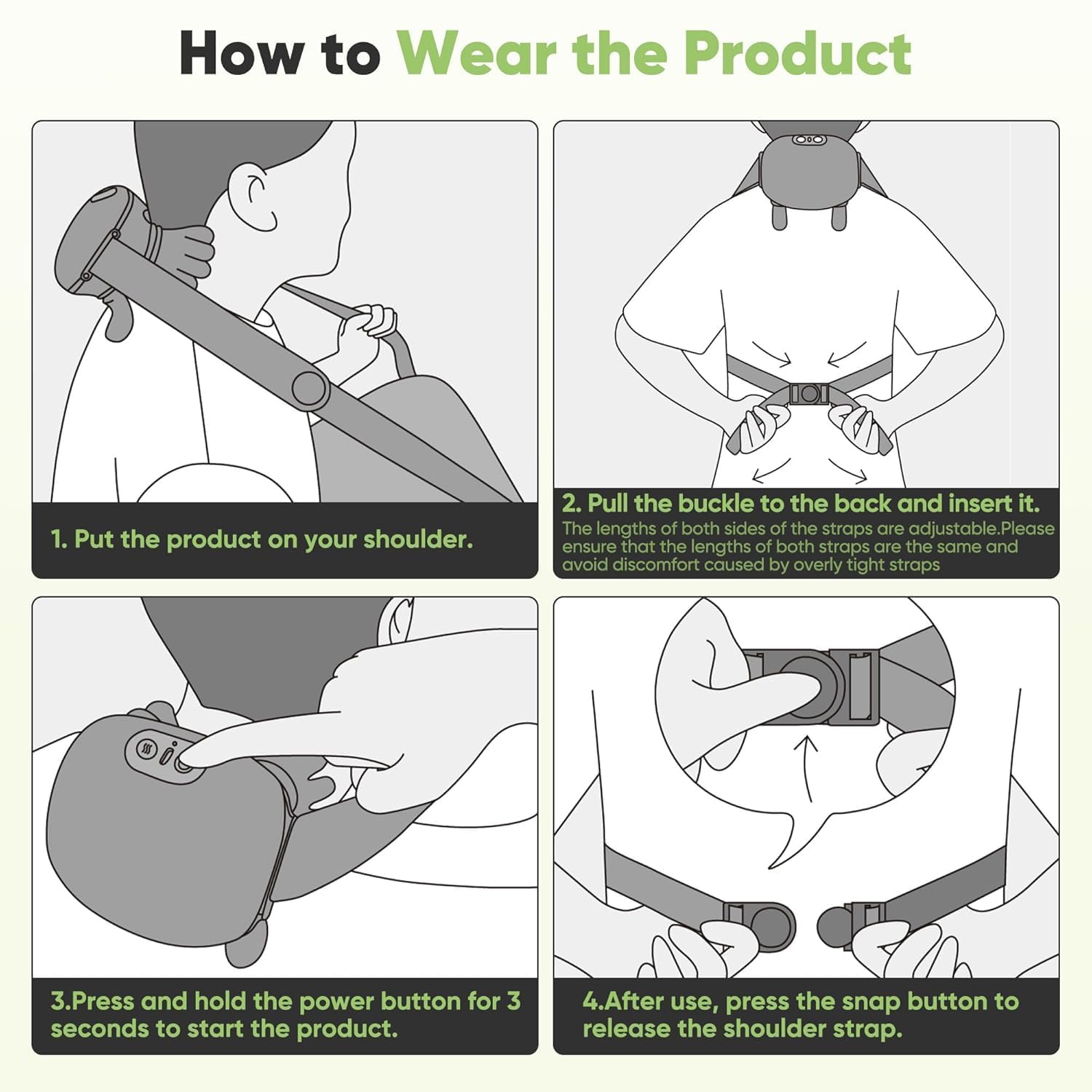 How to Wear the Product Guide
